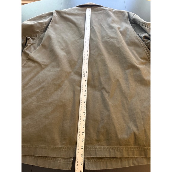 L.L. Bean Original Field Barn Coat Men XL Olive Insulated Button Liner Jacket - Picture 14 of 14